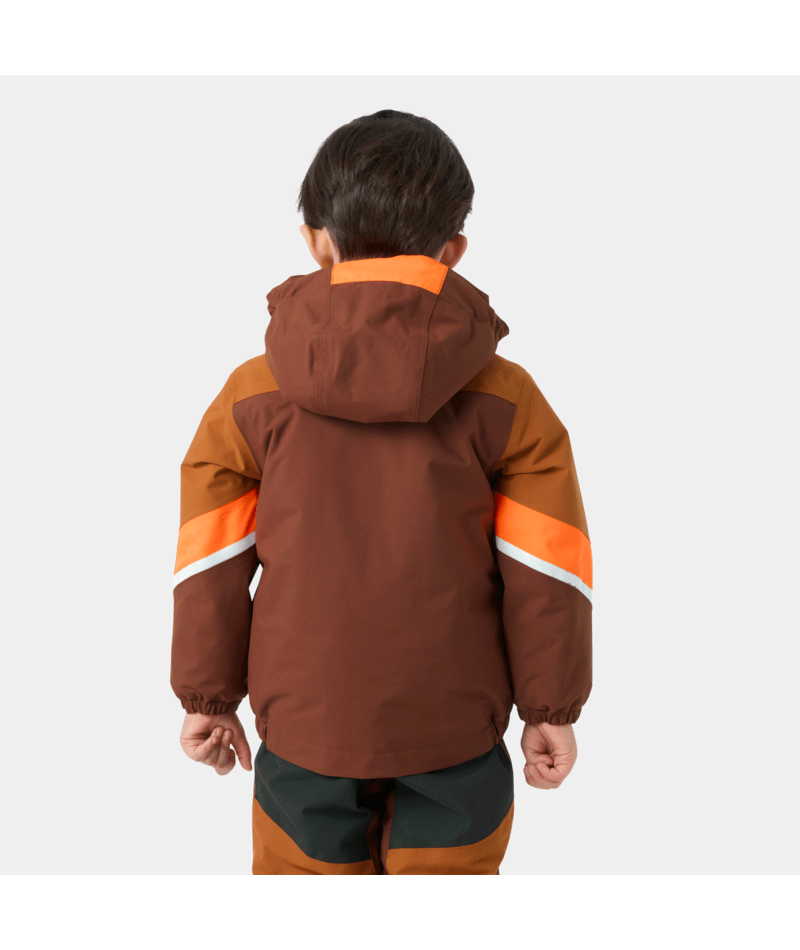 Helly Hansen Kids' Rider Jacket Skijakke Børn - Iron Oxide Sample