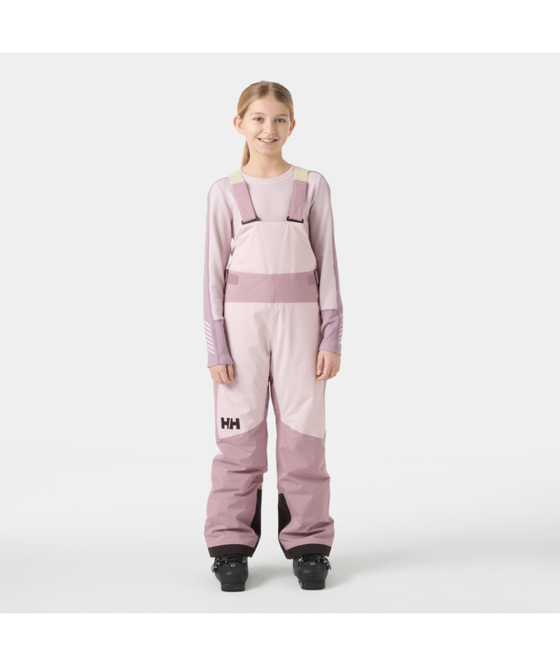 Helly Hansen Junior Girls’ Stellar Bib Pants Skibukser Børn - Purple Clay Sample