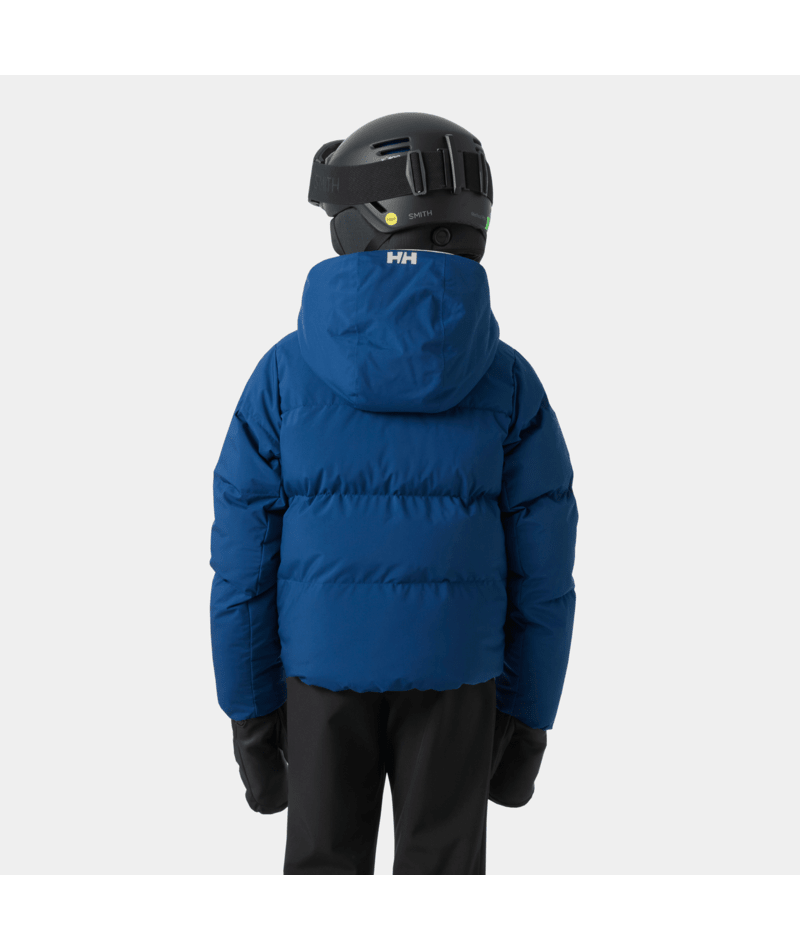 Helly Hansen Juniors' Nora Short Puffy Ski Jacket Skijakke Børn - Dark Blue Sample