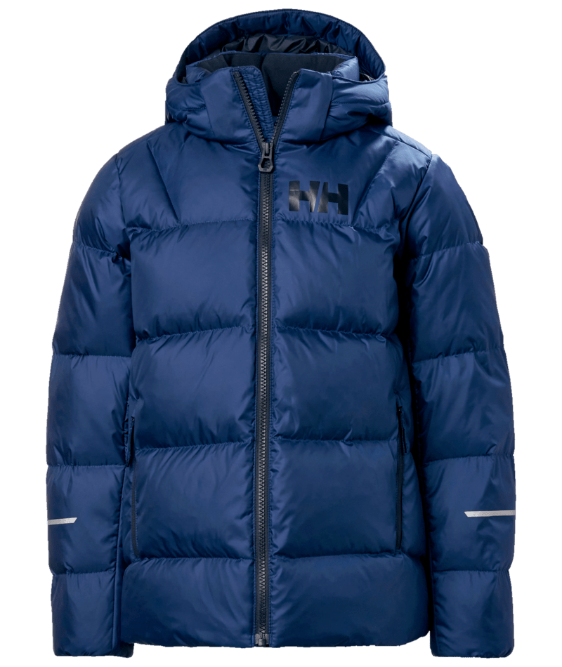 Helly Hansen Juniors’ Isfjord Down Winter Jacket 2.0 Dunjakke Børn - Ocean 140 cm 10 år
