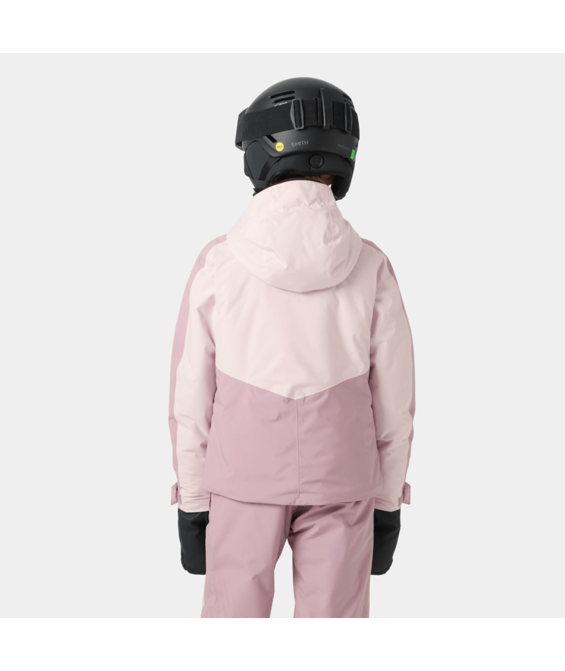 Helly Hansen JR Girl Snowbliss Jacket - Purple Clay Sample