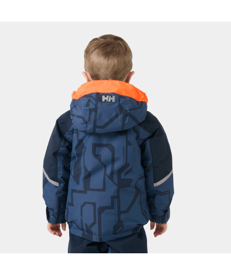 Helly Hansen Kids' Legend Jacket Skijakke Børn - Dark Blue AOP Sample -