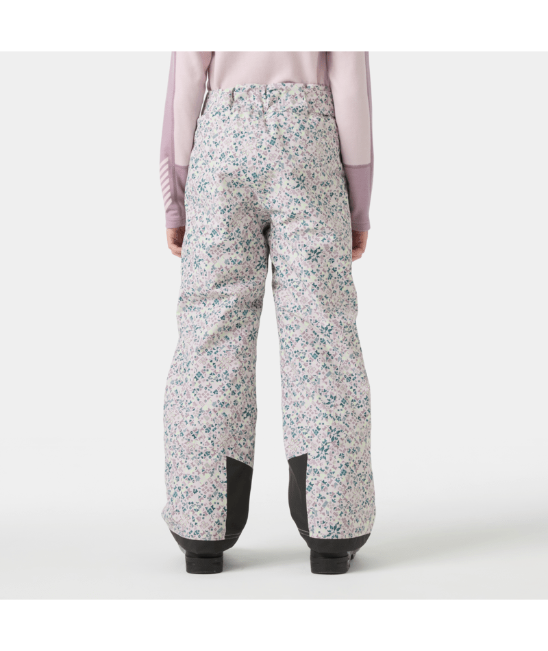 Helly Hansen Juniors Girls’ Diamond Pants Skibukser Børn - Purple Clay AOP Sample