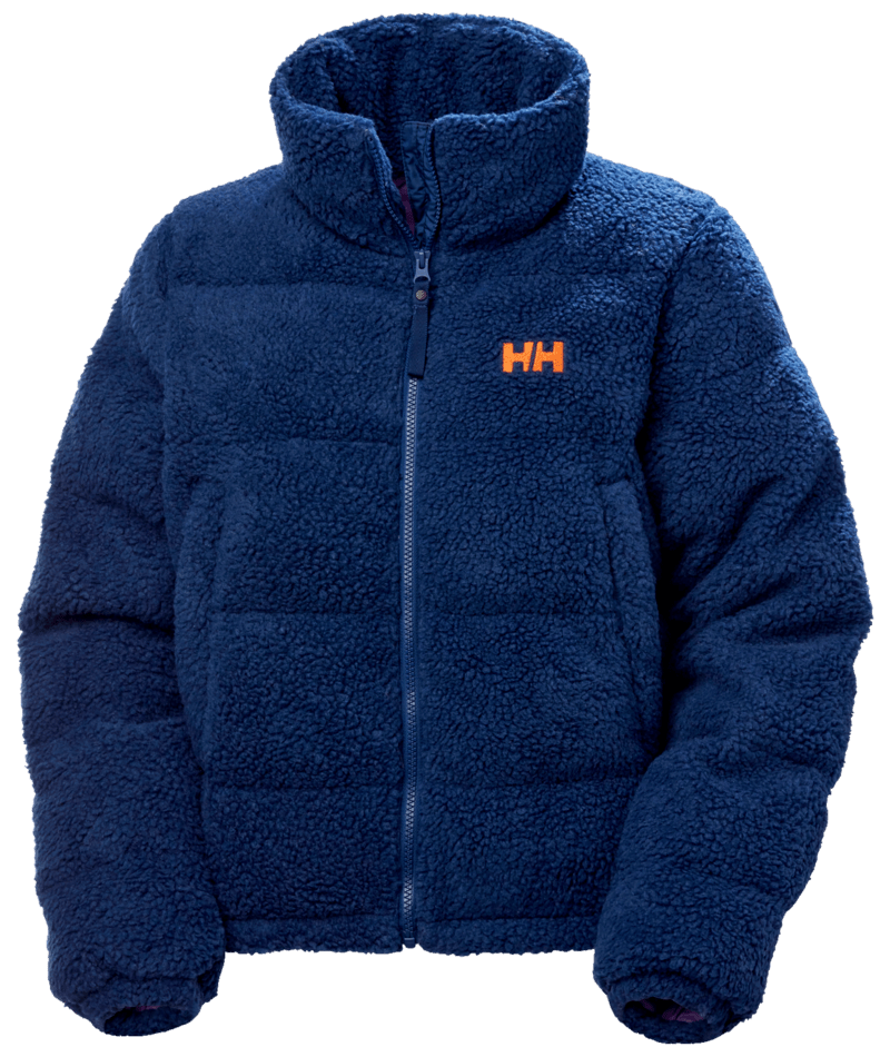 Helly Hansen Women's YU Teddy Pile Jacket Jakke Dame - Ocean