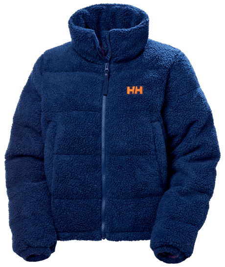 Helly Hansen Women's YU Teddy Pile Jacket Jakke Dame - Ocean