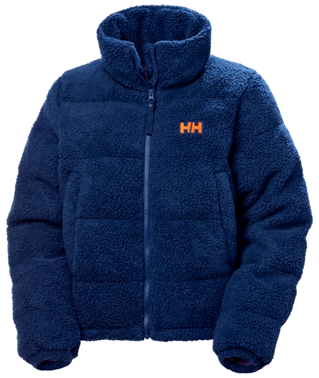 Helly Hansen Women's YU Teddy Pile Jacket Jakke Dame - Ocean