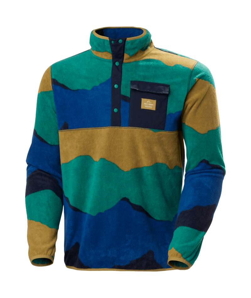 Helly Hansen Maridalen Fleece Herrepullover - Emerald Mountain Peak L