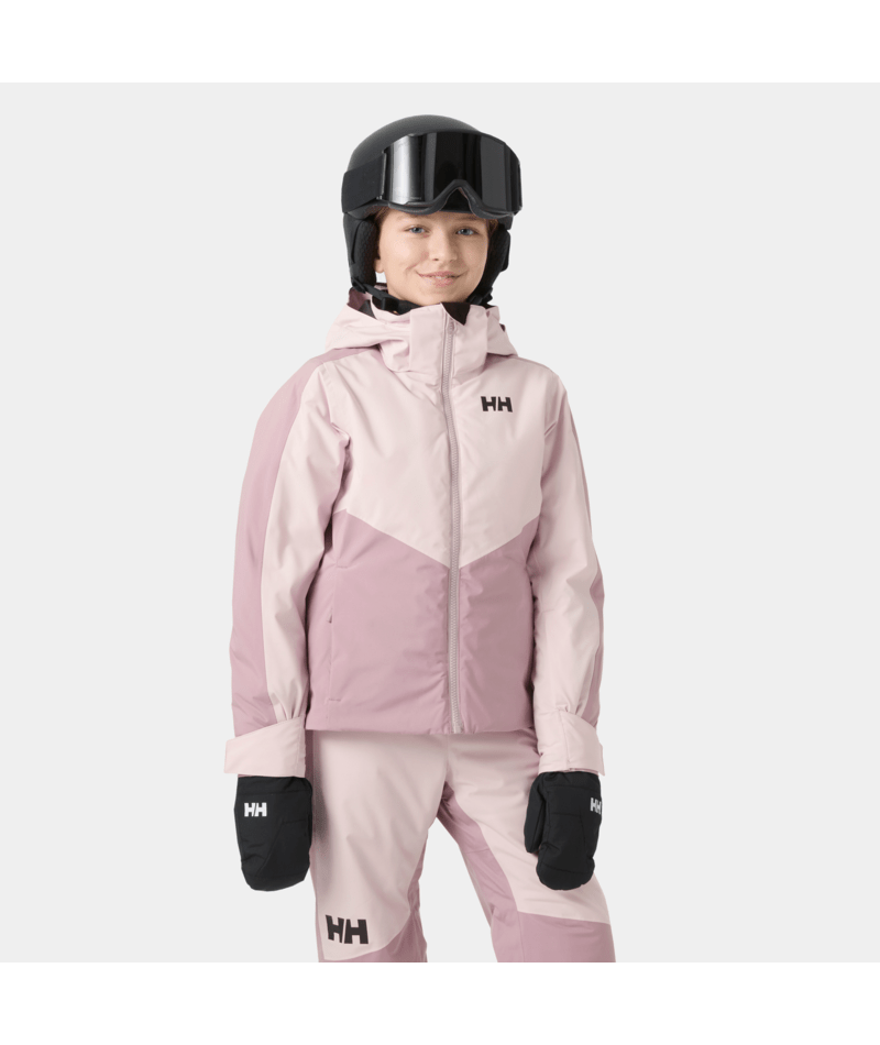 Helly Hansen JR Girl Snowbliss Jacket - Purple Clay Sample