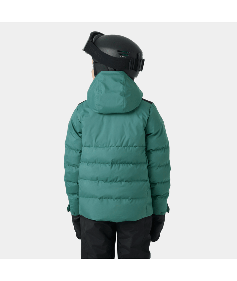 Helly Hansen JR Kvitfjell Race Puffy Jacket - Opal Green Sample -