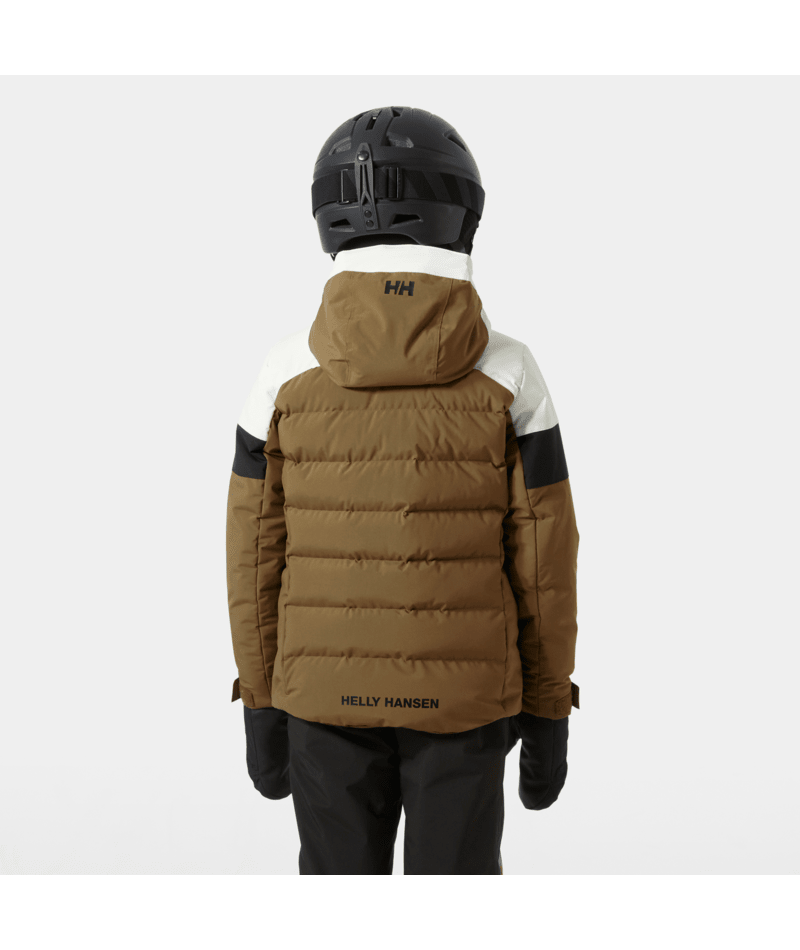 Helly Hansen Juniors' Diamond Ski Jacket Skijakke Børn - Sepia Sample -