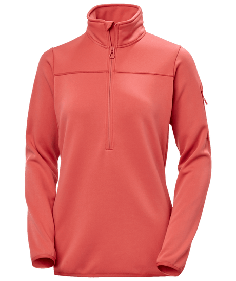 Helly Hansen Women's Alphelia Zero 1/2 zip Fleece - Poppy Red