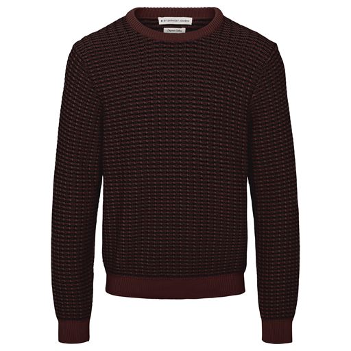 By Garment Makers Leo Striktrøje Herre - Ebony Brown - Ebony Brown