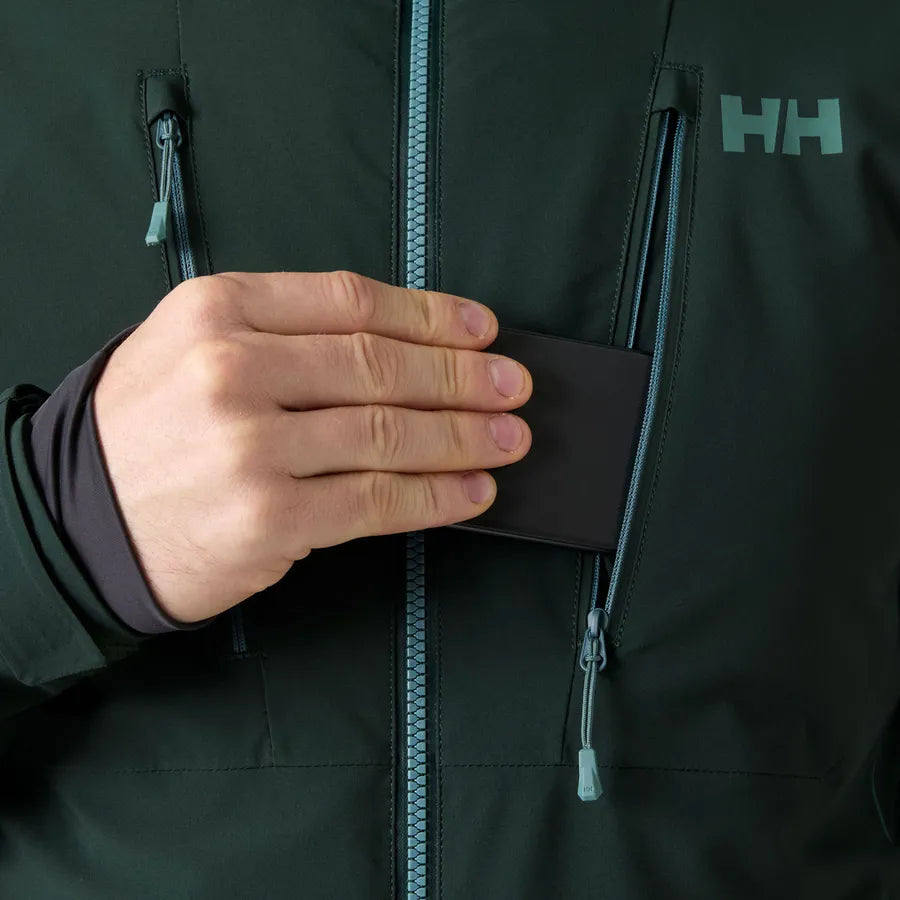 Helly Hansen Men's Alpha 4.0 Ski Jacket Skijakke Herre - Dark Jungle