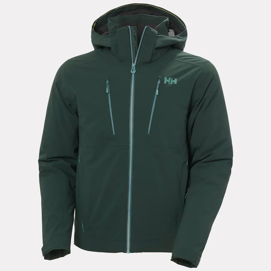 Helly Hansen Men's Alpha 4.0 Ski Jacket Skijakke Herre - Dark Jungle