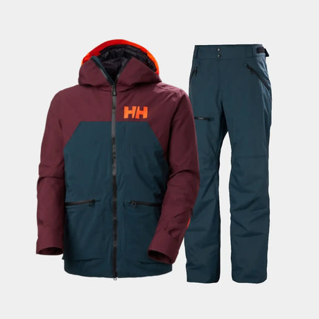 Helly Hansen Men's Straightline & Sogn Cargo Skisæt Herre - Midnight / Midnight - 2XL