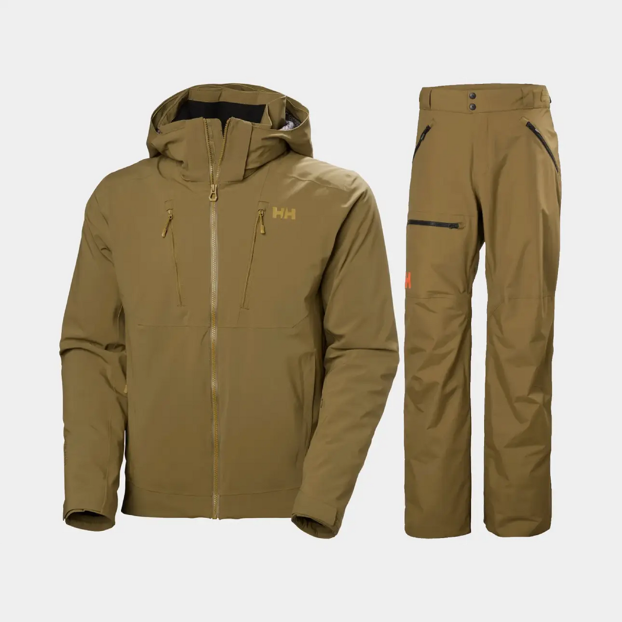 Helly Hansen Men's Alpha 4.0 & Sogn Skisæt Herre - Sepia