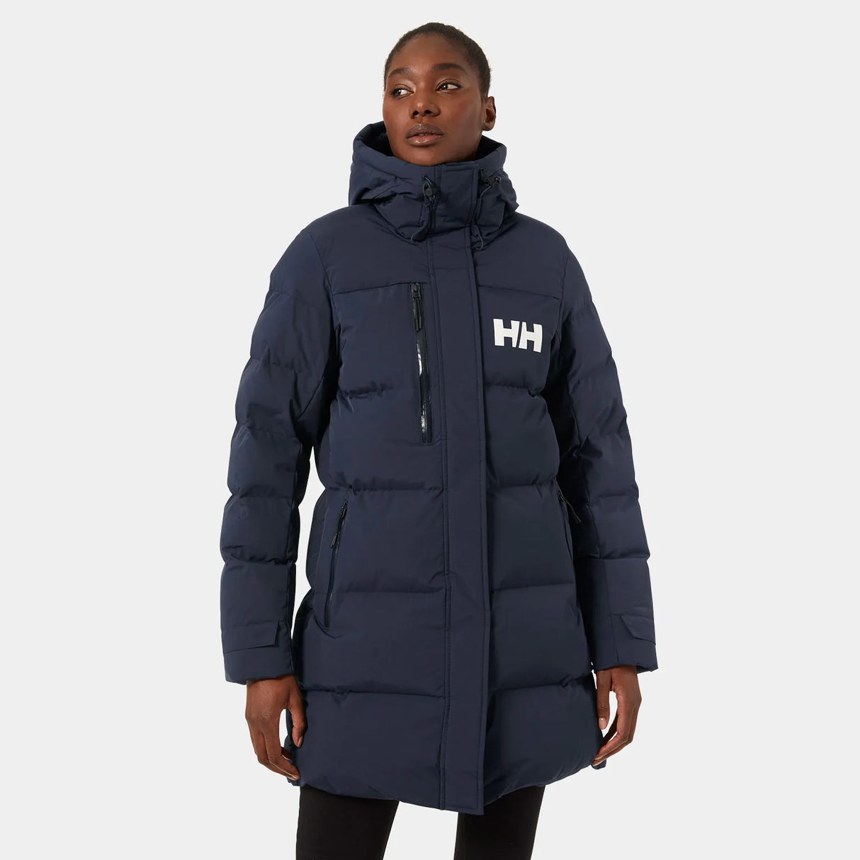 Helly Hansen Women's Adore Puffy Parka Dunfrakke Dame - - Navy