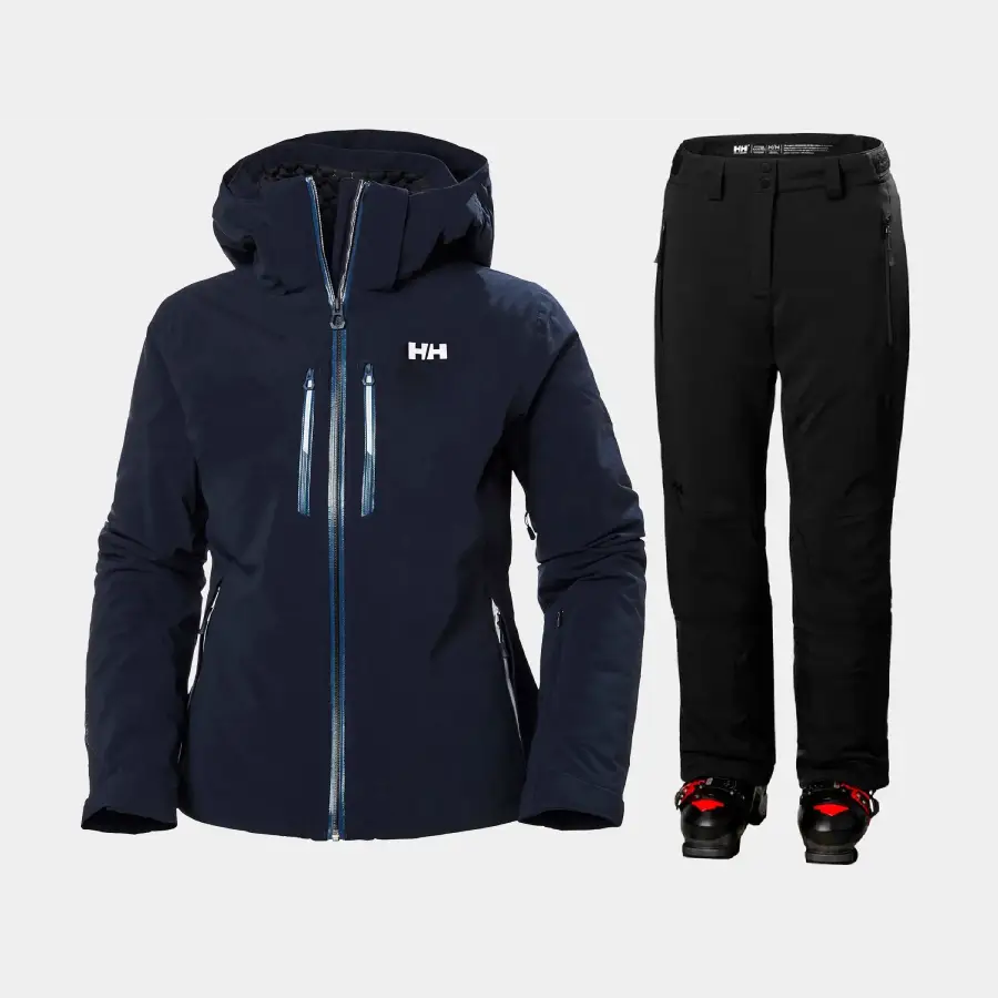 Helly Hansen Women's Alphelia LIFALOFT™ Skisæt Dame - Navy / Black - XS