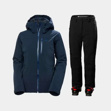 Helly Hansen Women's Alphelia Skisæt Dame - Navy / Black - XL