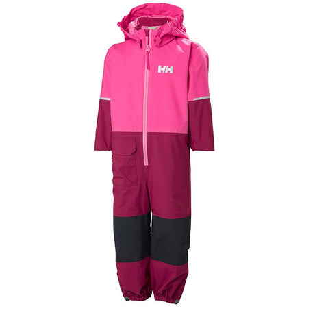 Helly Hansen Kids' Cover Playsuit Regndragt Børn - Dragon Fruit - Dragon Fruit