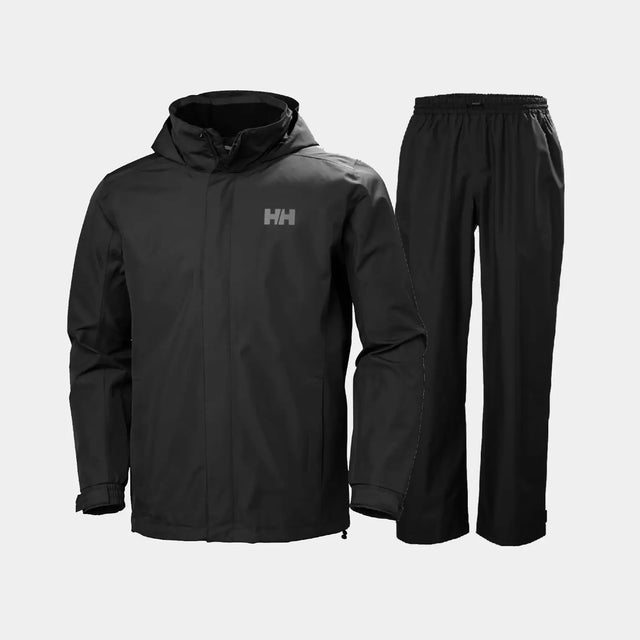 Helly Hansen Men's Dubliner & HH Regnsæt Herre - Black / Black - 5XL