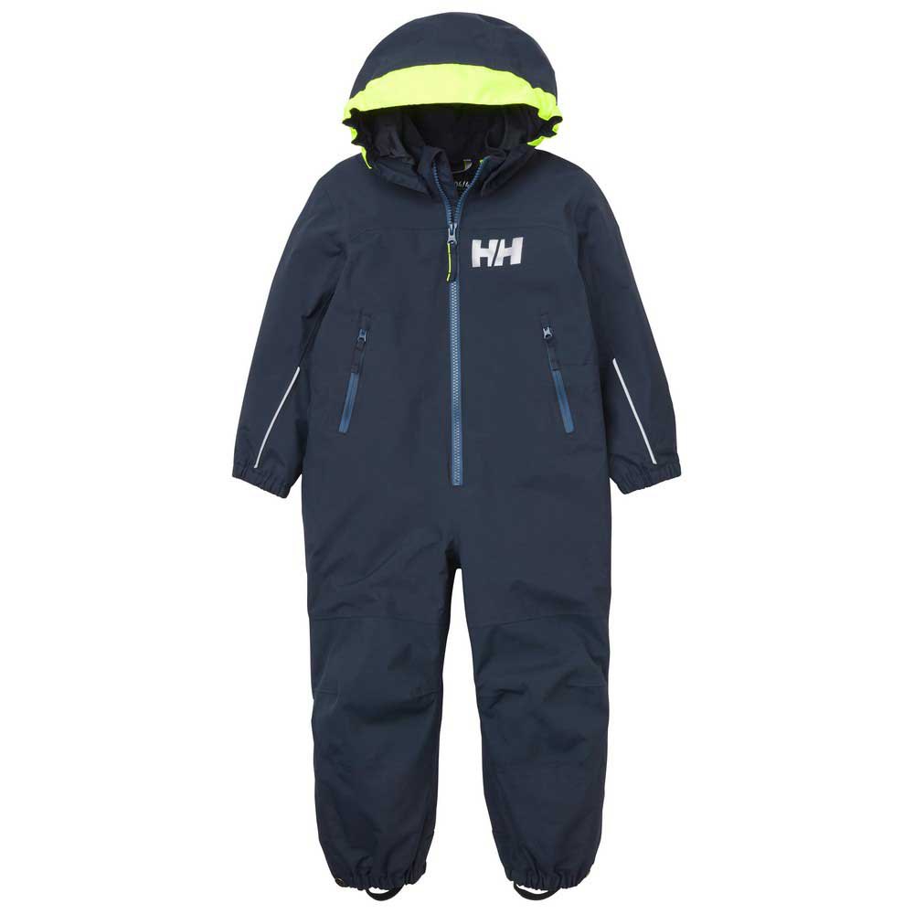 Helly Hansen K Guard Playsuit Regndragt Børn - Navy - Navy 104 cm 4 år
