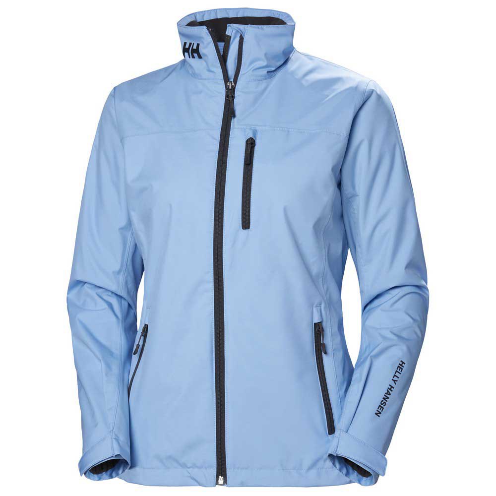 Helly Hansen W Crew Hooded Midlayer Damejakke - Skagen Blue