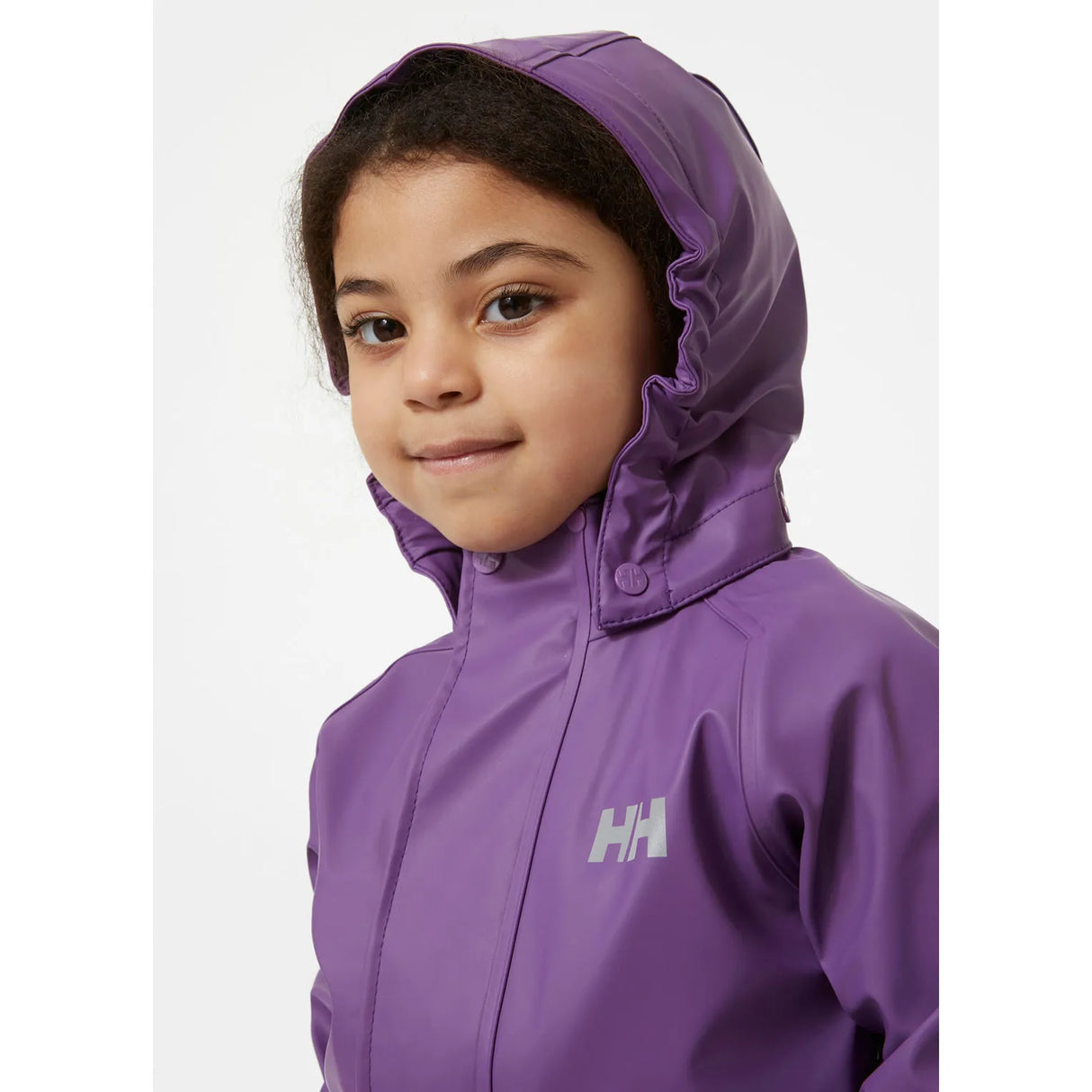 Helly Hansen Kids' Bergen 2.0 PU Rainset Regnsæt Børn - Crushed Grape -