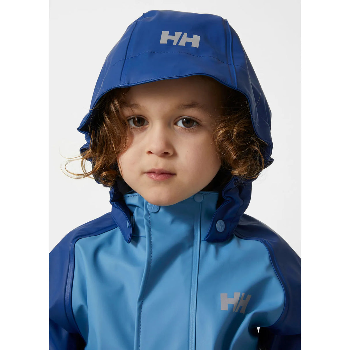 Helly Hansen Kids' Bergen 2.0 PU Rainset Regnsæt Børn - Deep Fjord -