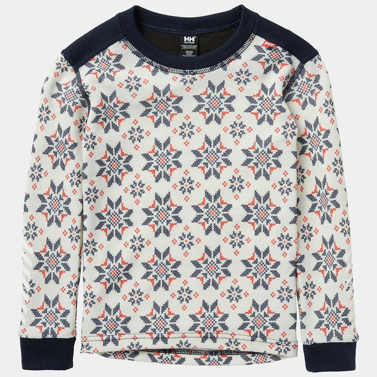 Helly Hansen Kids' Graphic LIFA® Merino Wool Base Layer Set Skiundertøj Børn - Navy -