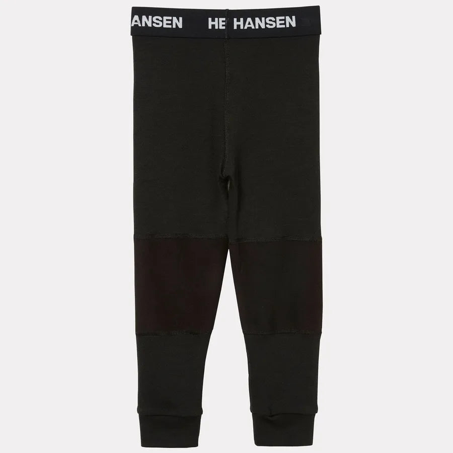 Helly Hansen Kids' Graphic LIFA® Merino Wool Base Layer Set Skiundertøj Børn - Black AOP