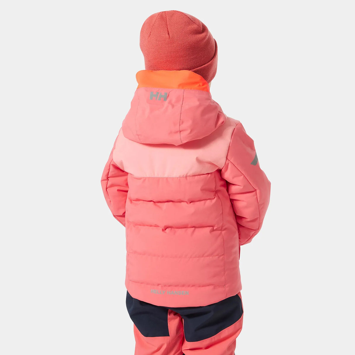 Helly Hansen Kids’ Vertical Insulated Ski Jacket Skijakke Børn - Sunset Pink -