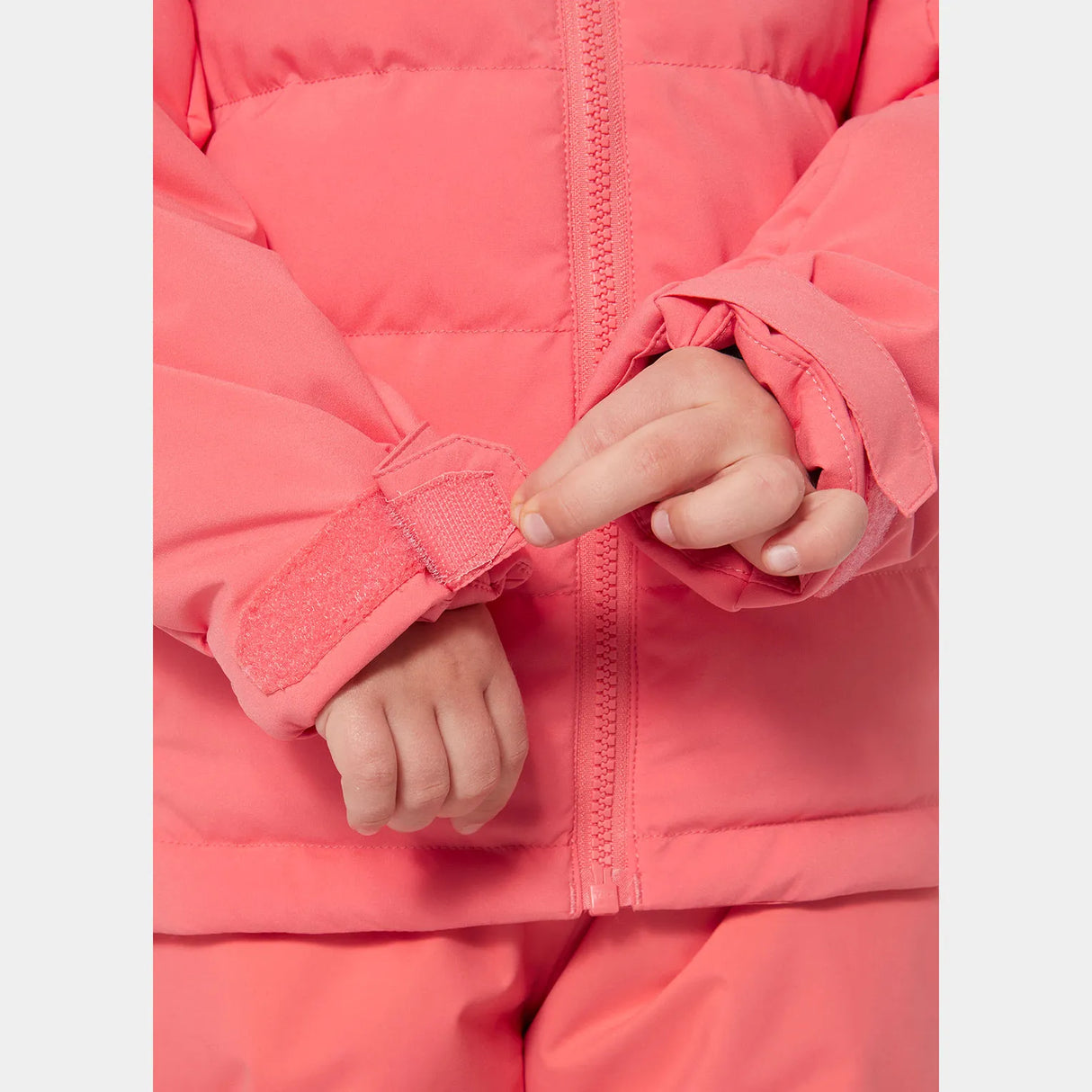 Helly Hansen Kids’ Vertical Insulated Ski Jacket Skijakke Børn - Sunset Pink -