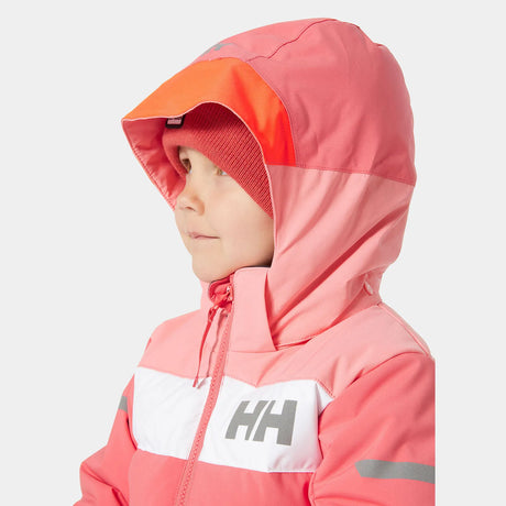 Helly Hansen Kids’ Vertical Insulated Ski Jacket Skijakke Børn - Sunset Pink -