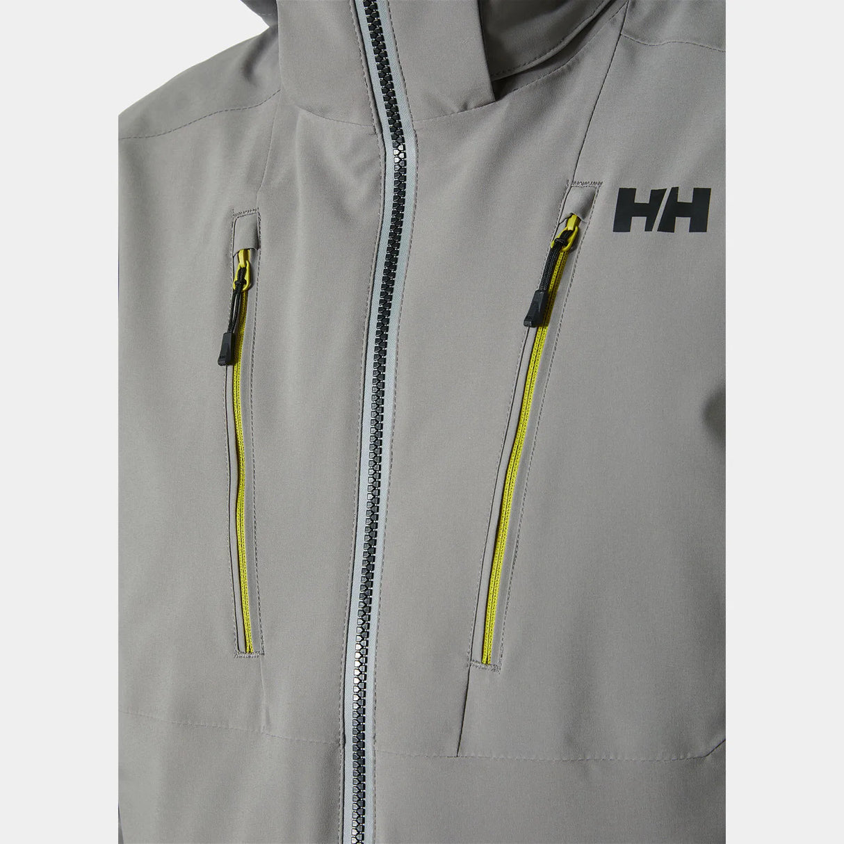 Helly Hansen Men's Alpha 4.0 Skisæt Herre - Concrete / Dark Creek -