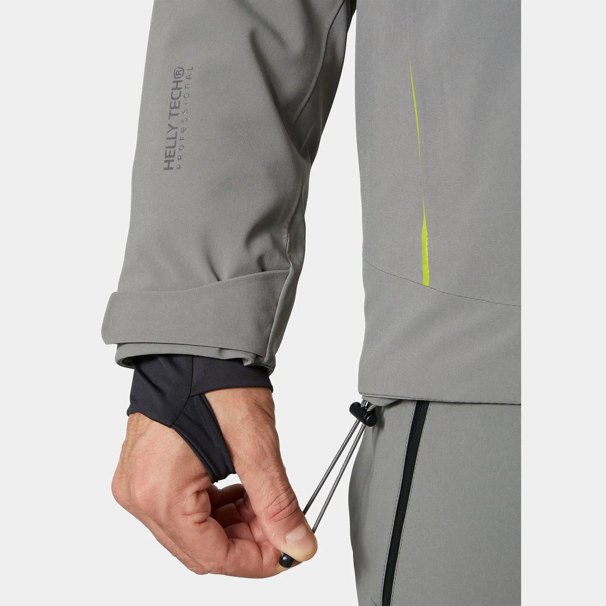 Helly Hansen Men's Alpha 4.0 Skisæt Herre - Concrete / Dark Creek -