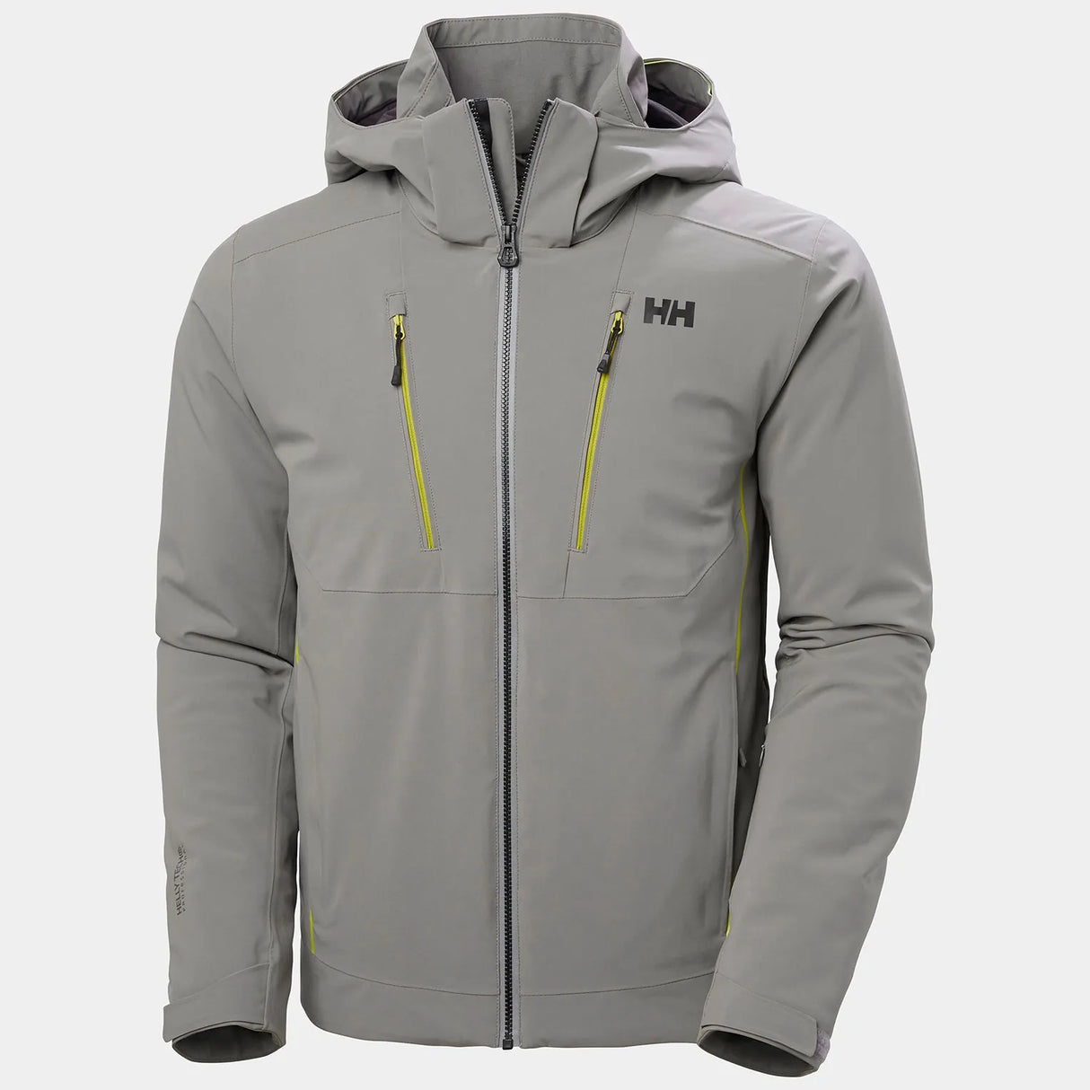 Helly Hansen Men's Alpha 4.0 Skisæt Herre - Concrete / Dark Creek -