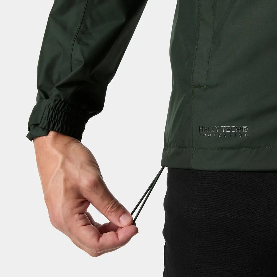 Helly Hansen Men's Dubliner Waterproof Jacket Regnjakke Herre - Dark Jungle