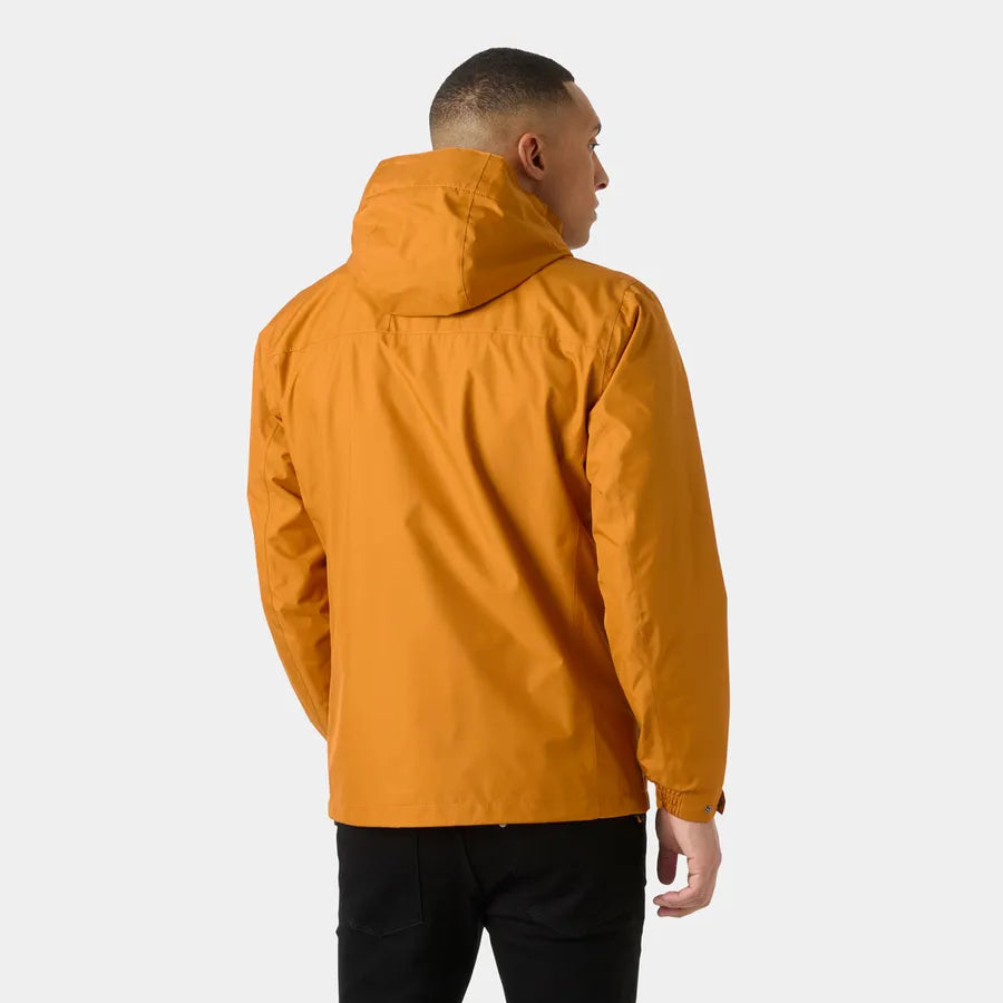 Helly Hansen Men's Dubliner Waterproof Jacket Regnjakke Herre - Mustard
