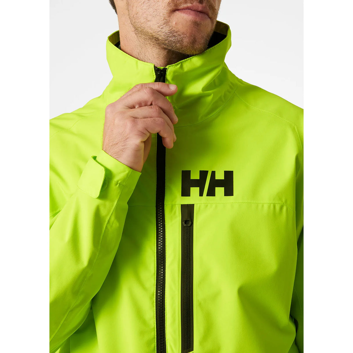 Helly Hansen Men's HP Racing Sailing Jacket Sejlerjakke Herre - Azid Lime -