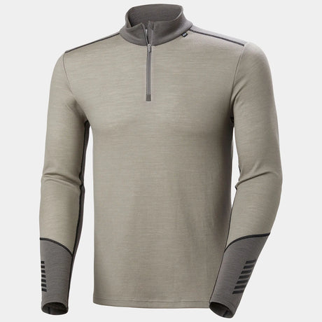 Helly Hansen Men's LIFA® Merino Midweight Half-Zip Skiundertøj Sæt Herre - Terrazzo / Black -