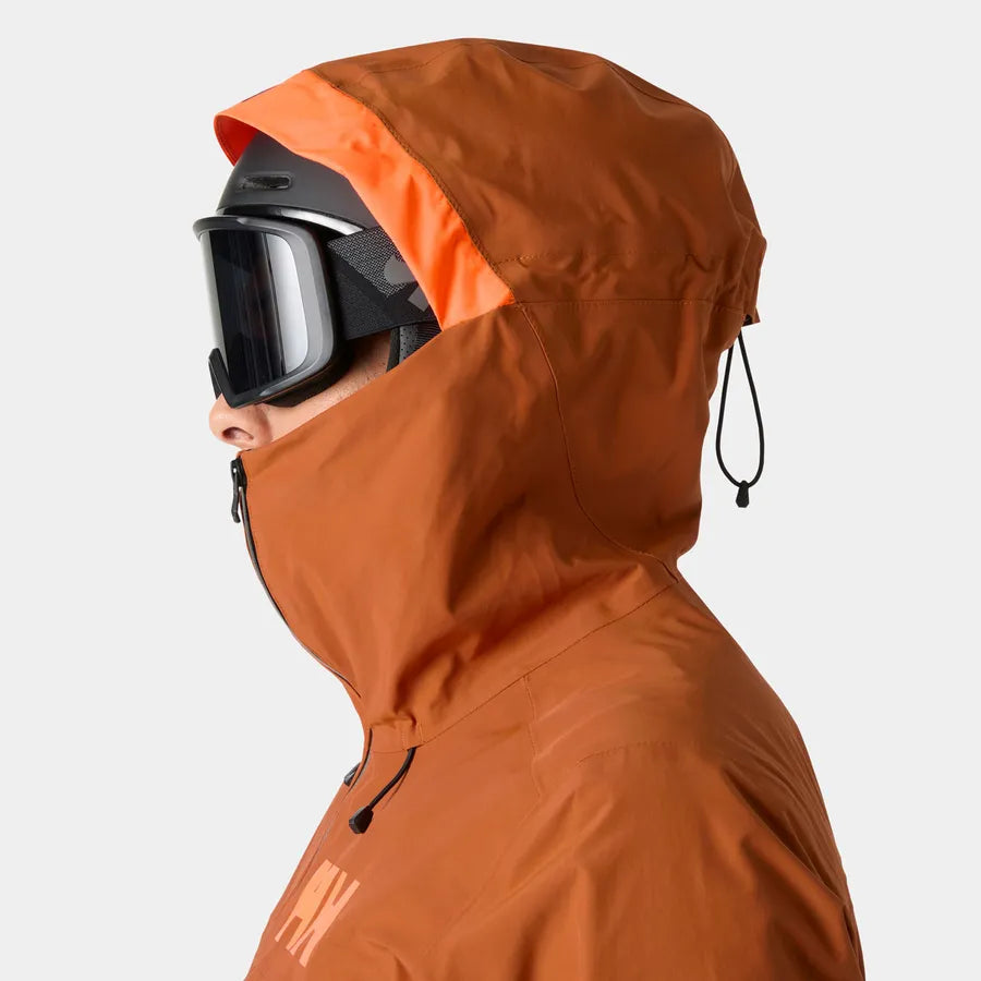 Helly Hansen Men's Sogn Shell 2.0 Ski Shell Jacket Skijakke Herre - Ginger Biscuit