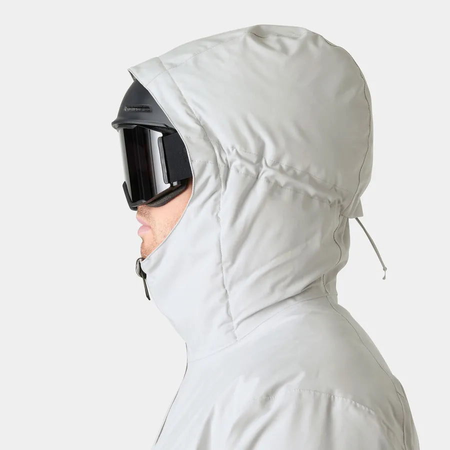 Helly Hansen Men's Swift Team Insulated Ski Jacket Skijakke Herre - Grey Fog