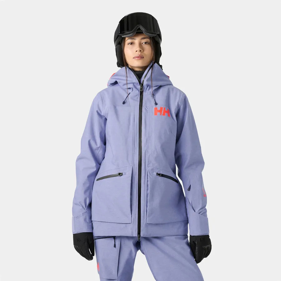 Helly Hansen Women's Powderqueen 3.0 Ski Jacket Skijakke Dame - Bright Lavender