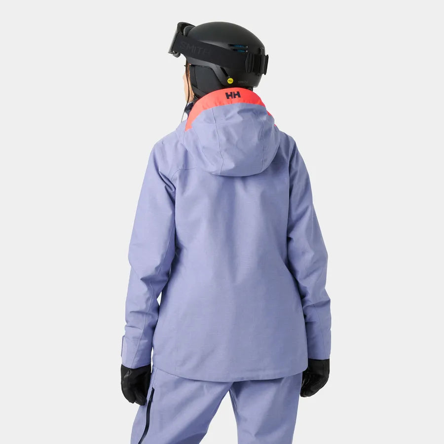 Helly Hansen Women's Powderqueen 3.0 Ski Jacket Skijakke Dame - Bright Lavender
