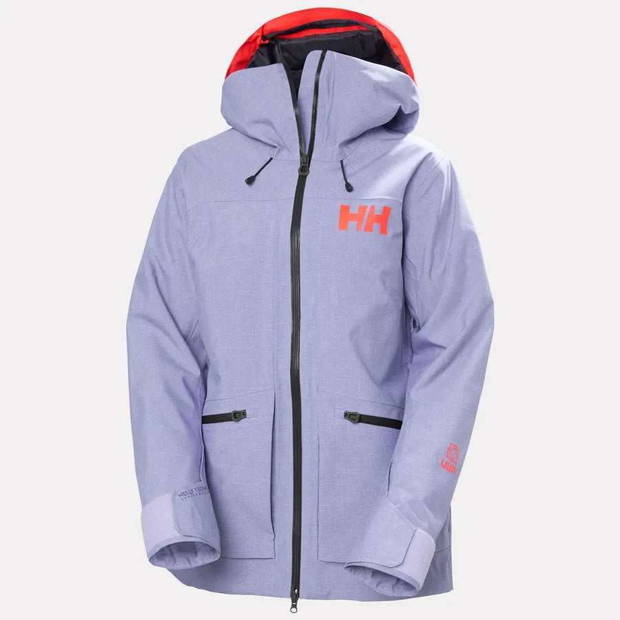 Helly Hansen Women's Powderqueen 3.0 Ski Jacket Skijakke Dame - Bright Lavender