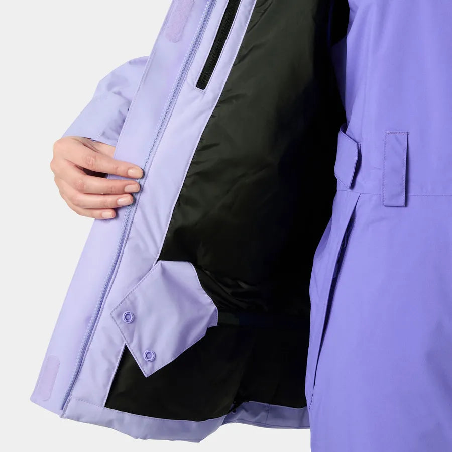 Helly Hansen Women's Powshot Jacket Skijakke Dame - Bright Lavender