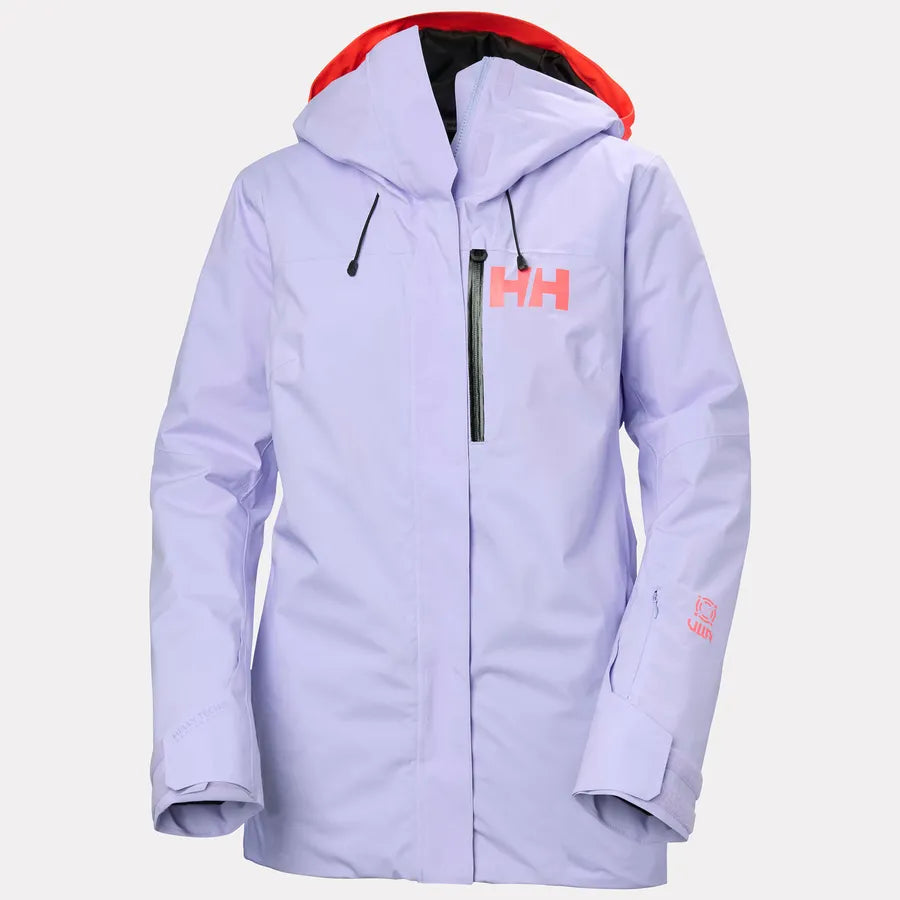 Helly Hansen Women's Powshot Jacket Skijakke Dame - Bright Lavender