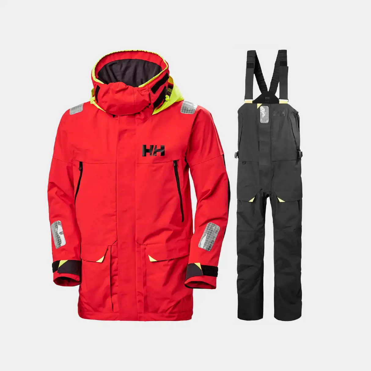 Helly Hansen Skagen Sejlersæt Herre - Alert Red / Ebony - 2XL