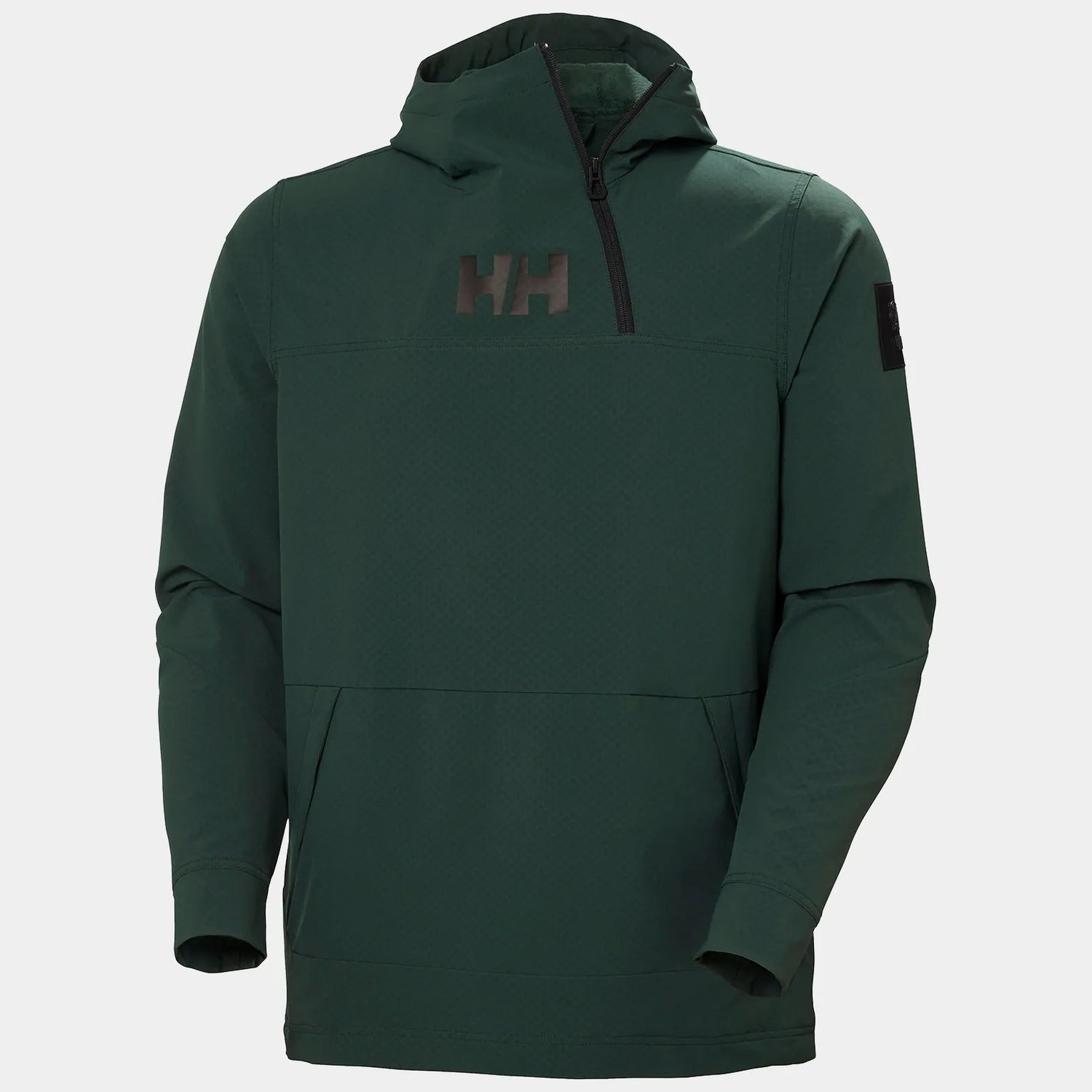 Helly Hansen Unisex ULLR D Shield Ski Hoodie Hættetrøje Dame / Herre - Darkest Spruce